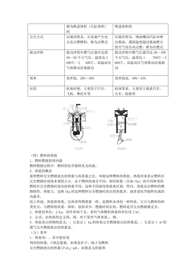 中考物理 基础知识手册 第十四章 内能的利用.doc_第3页