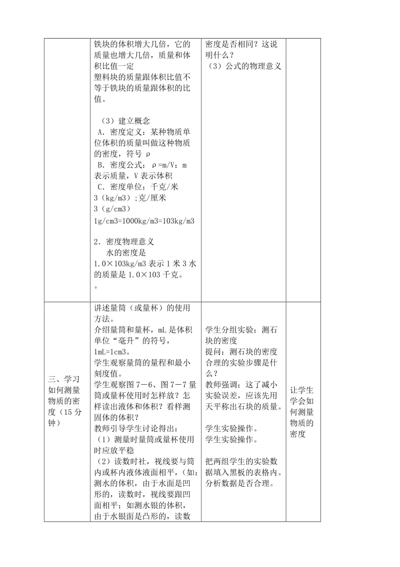 2019-2020年八年级物理苏科版物质的密度.doc_第3页