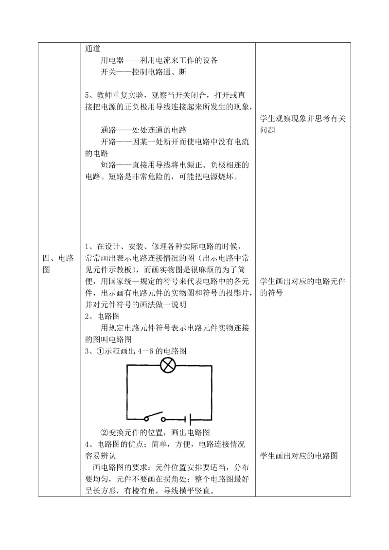 2019-2020年九年级物理全册 第十三章 第一节 初识家用电器和电路教学案（无答案）（新版）苏科版.doc_第3页