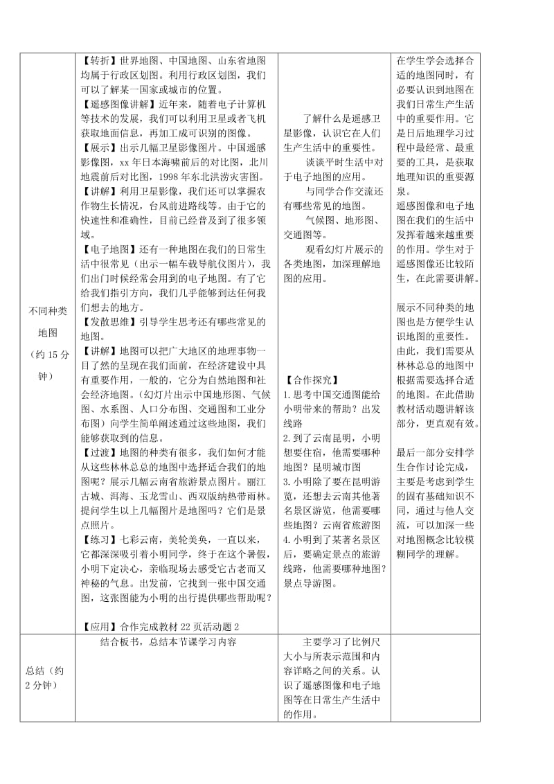 七年级地理上册 第一章 第三节 地图的阅读（第2课时）教案 （新版）新人教版.doc_第2页