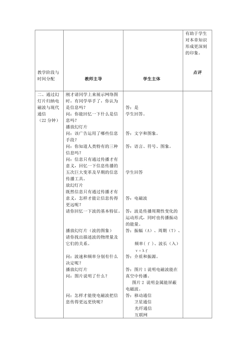 2019-2020年九年级物理下学期素材大全 电磁波与现代通信能源与可持续发展教案 苏科版 .doc_第2页