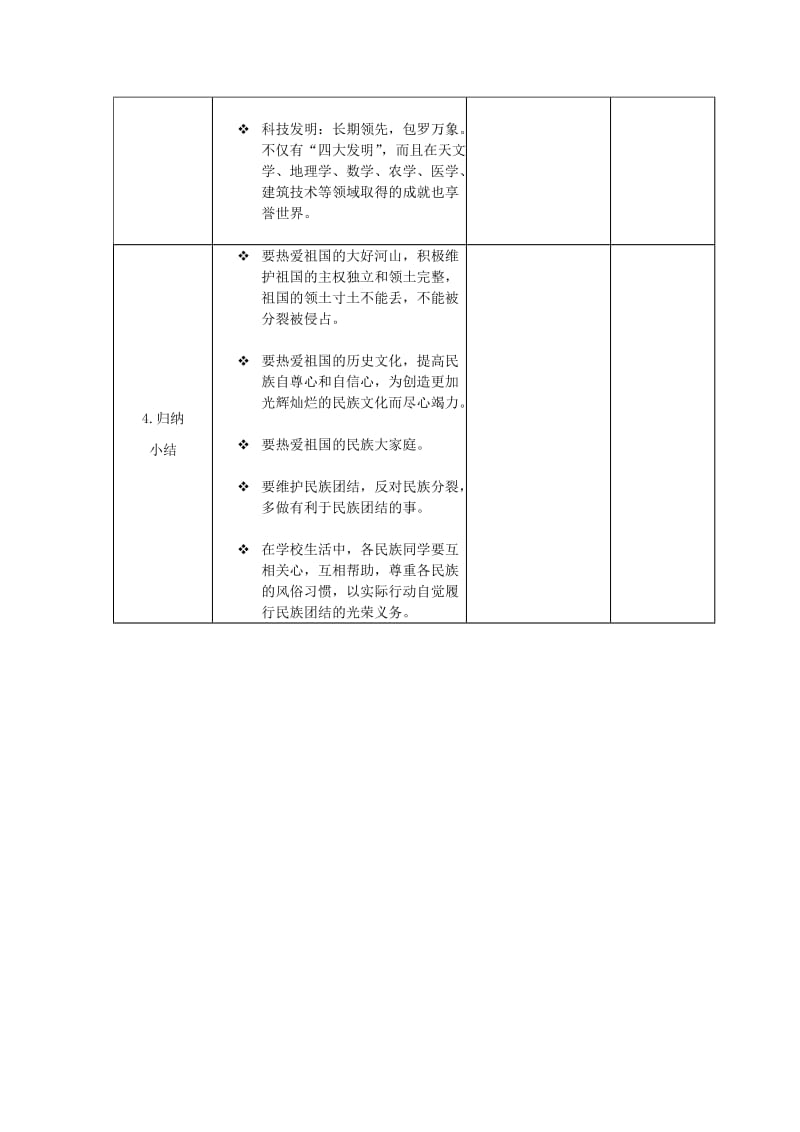 2019-2020年八年级政治上册 2.1 我爱你中国教学设计 鲁教版.doc_第3页