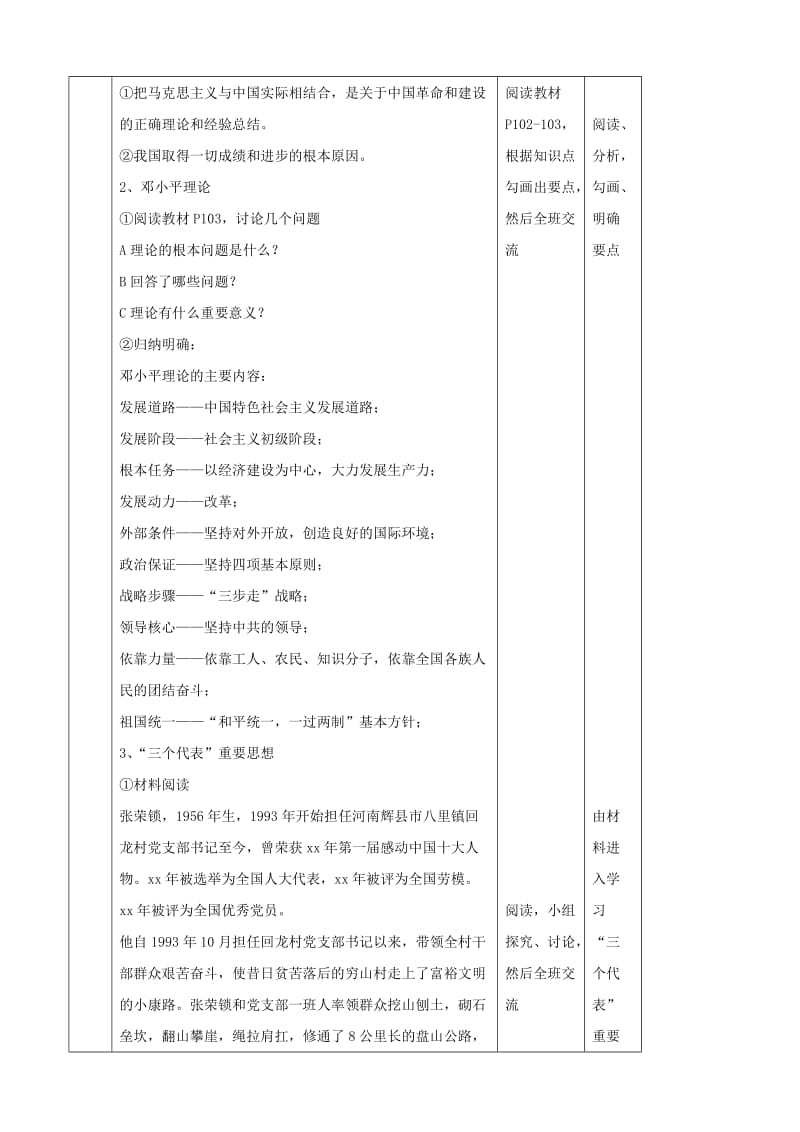 2019-2020年九年级政治 第八课《拥护党的领导》教案 苏教版.doc_第2页