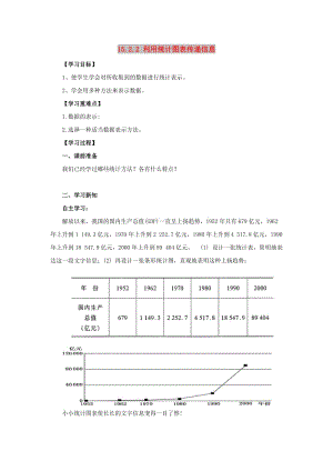 八年級數(shù)學(xué)上冊 第15章 數(shù)據(jù)的收集與表示 15.2 數(shù)據(jù)的表示 15.2.2 利用統(tǒng)計圖表傳遞信息導(dǎo)學(xué)案 華東師大版.doc