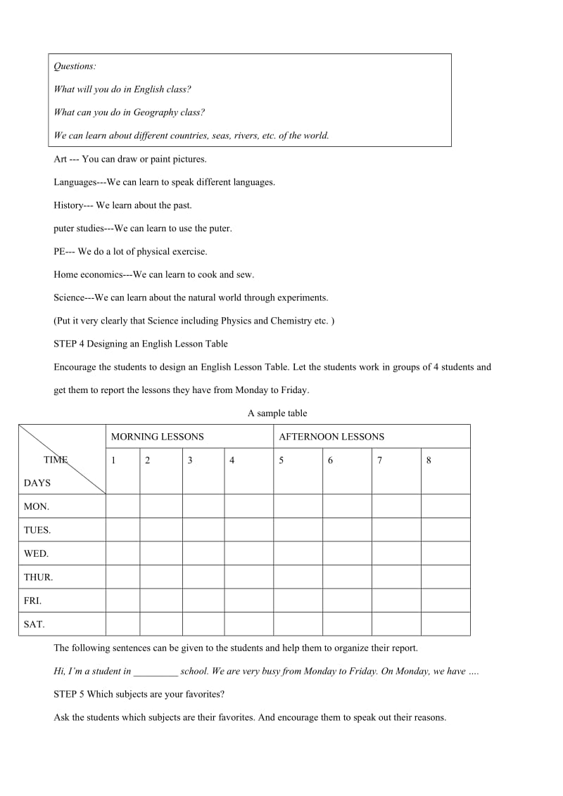 2019-2020年八年级英语Unit 2 School Life(III)VOCABULARY.doc_第2页