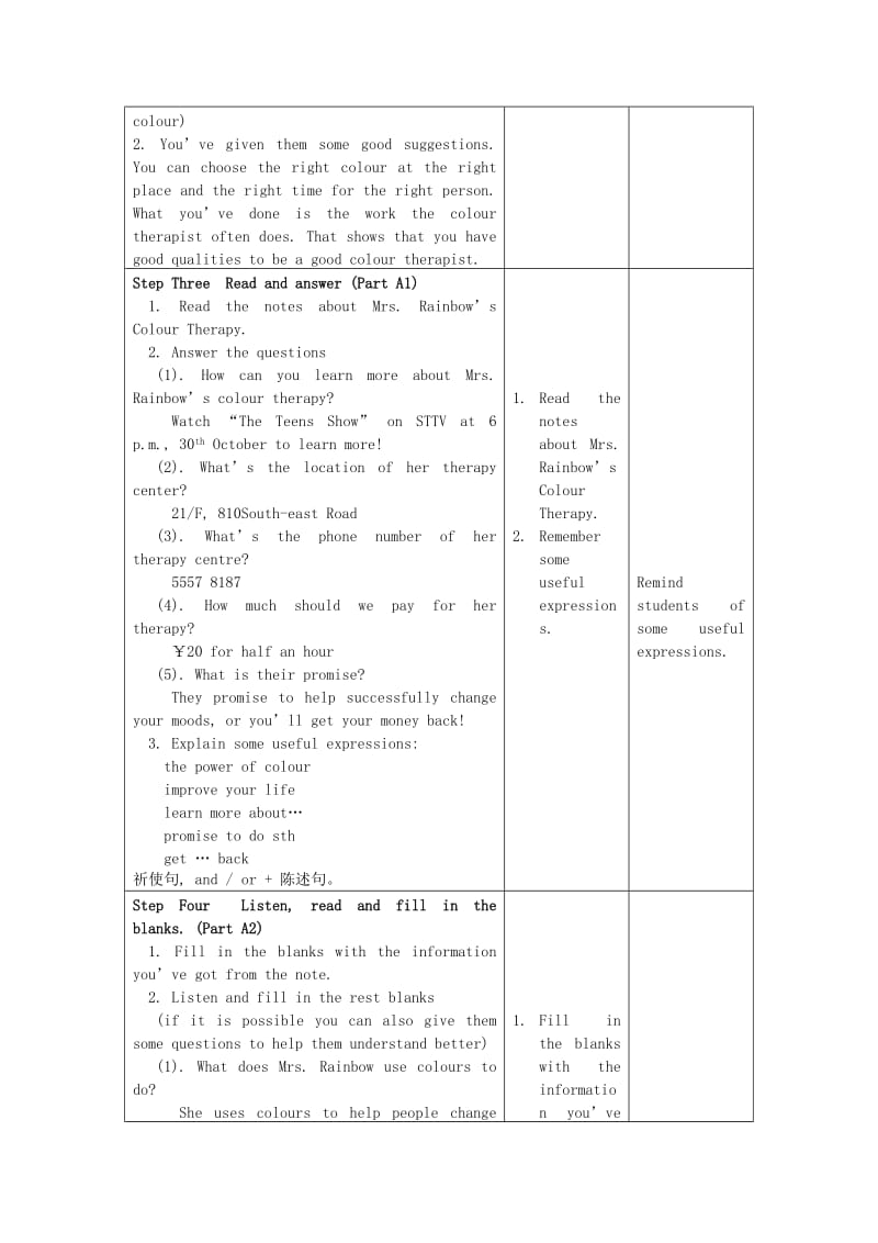 2019-2020年九年级英语上册 Unit 2 Colour Integrated skills教案 牛津版.doc_第2页