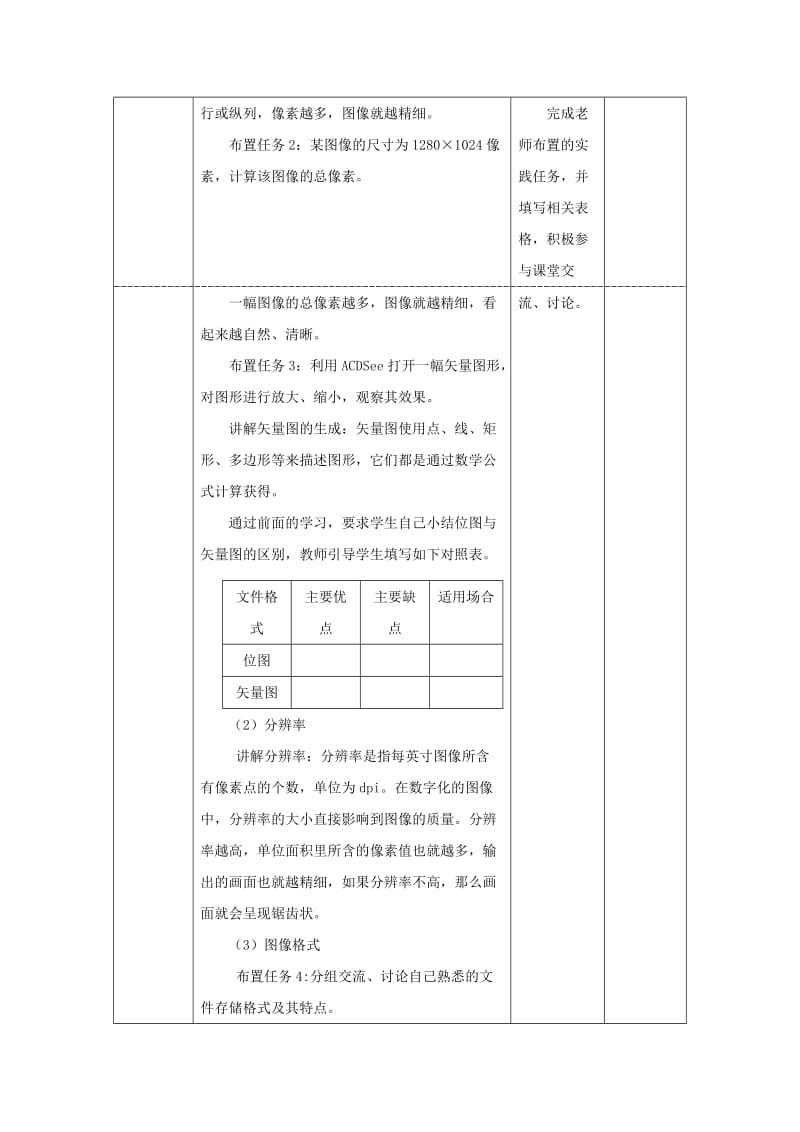 2019-2020年八年级信息技术上册 1.1 图像的获取教案.doc_第3页