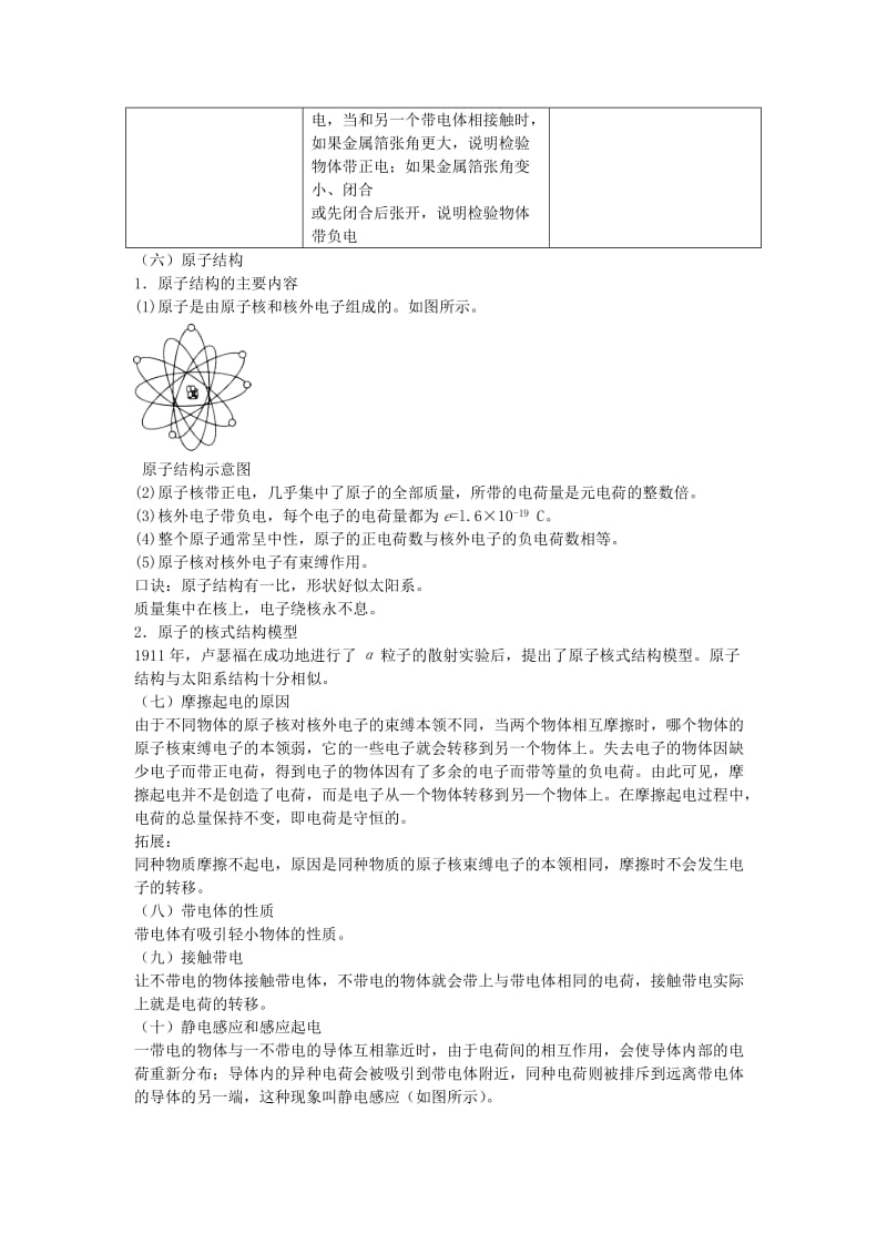 中考物理 基础知识手册 第十五章 电流和电路.doc_第3页