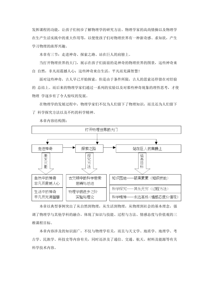 2019-2020年八年级物理 第一章 打开物理世界的大门教案 沪科版.doc_第2页