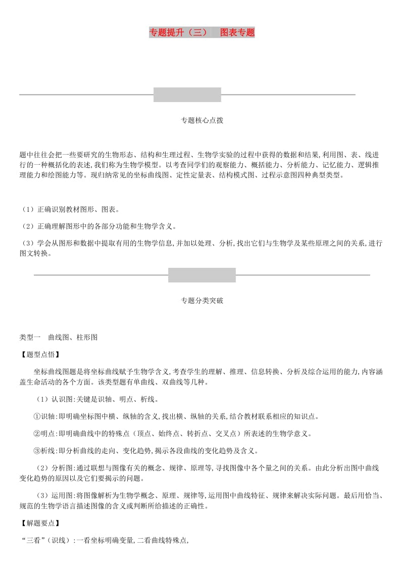 2019年中考生物 专题复习提升03 图表专题 新人教版.doc_第1页