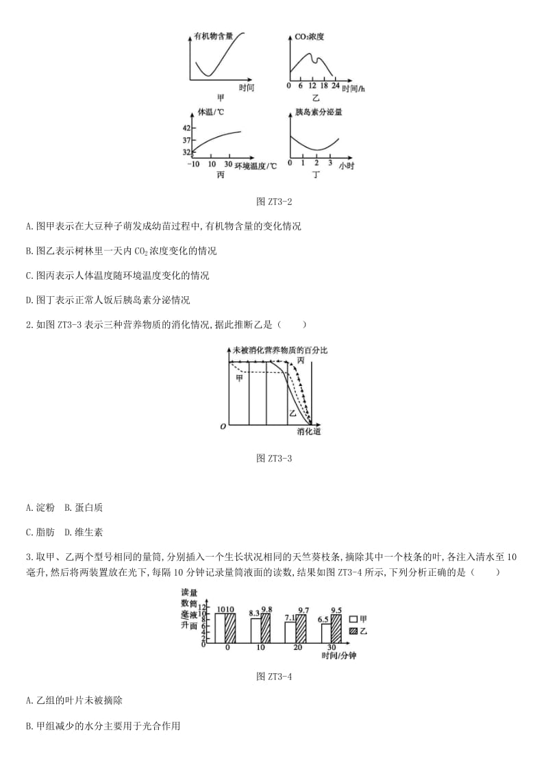 2019年中考生物 专题复习提升03 图表专题 新人教版.doc_第3页