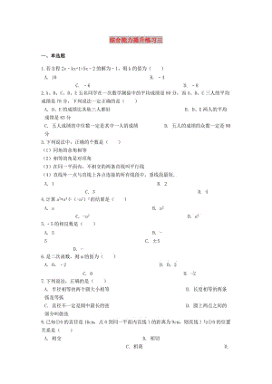 2019中考數(shù)學(xué) 綜合能力提升練習(xí)三（含解析）.doc