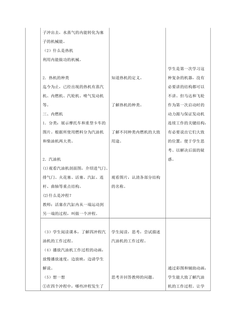 2019-2020年九年级物理全册 14.1 热机教案 （新版）新人教版(VII).doc_第3页