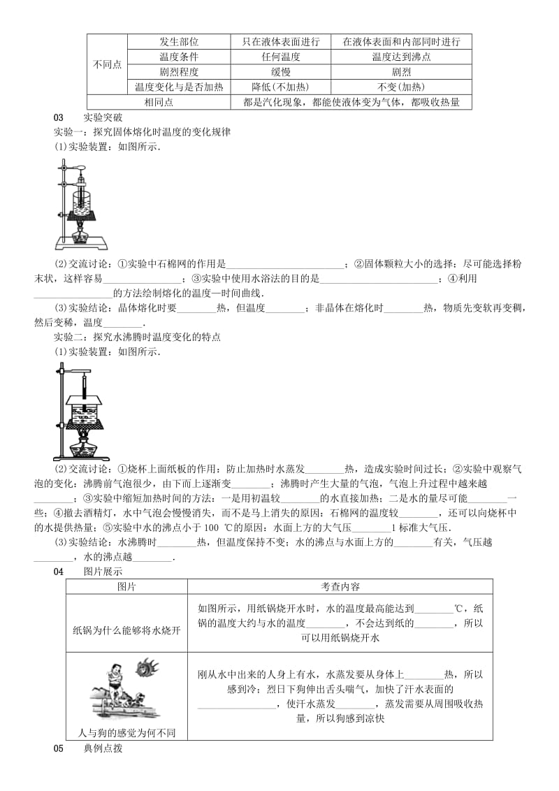 2019-2020年八年级物理上册第三章物态变化知识清单习题新版新人教版.doc_第2页