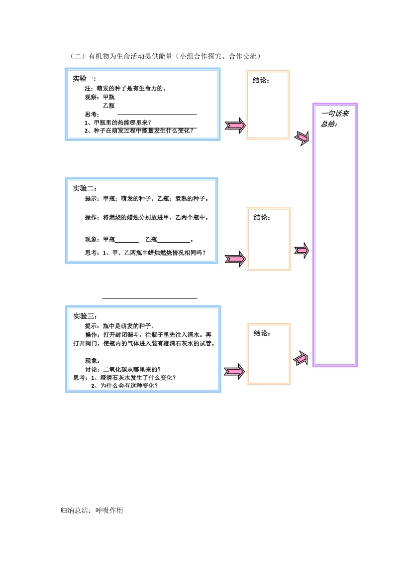 七年级生物上册3.4绿色植物是生物圈中有机物的制造者导学案无答案 新人教版.doc_第2页