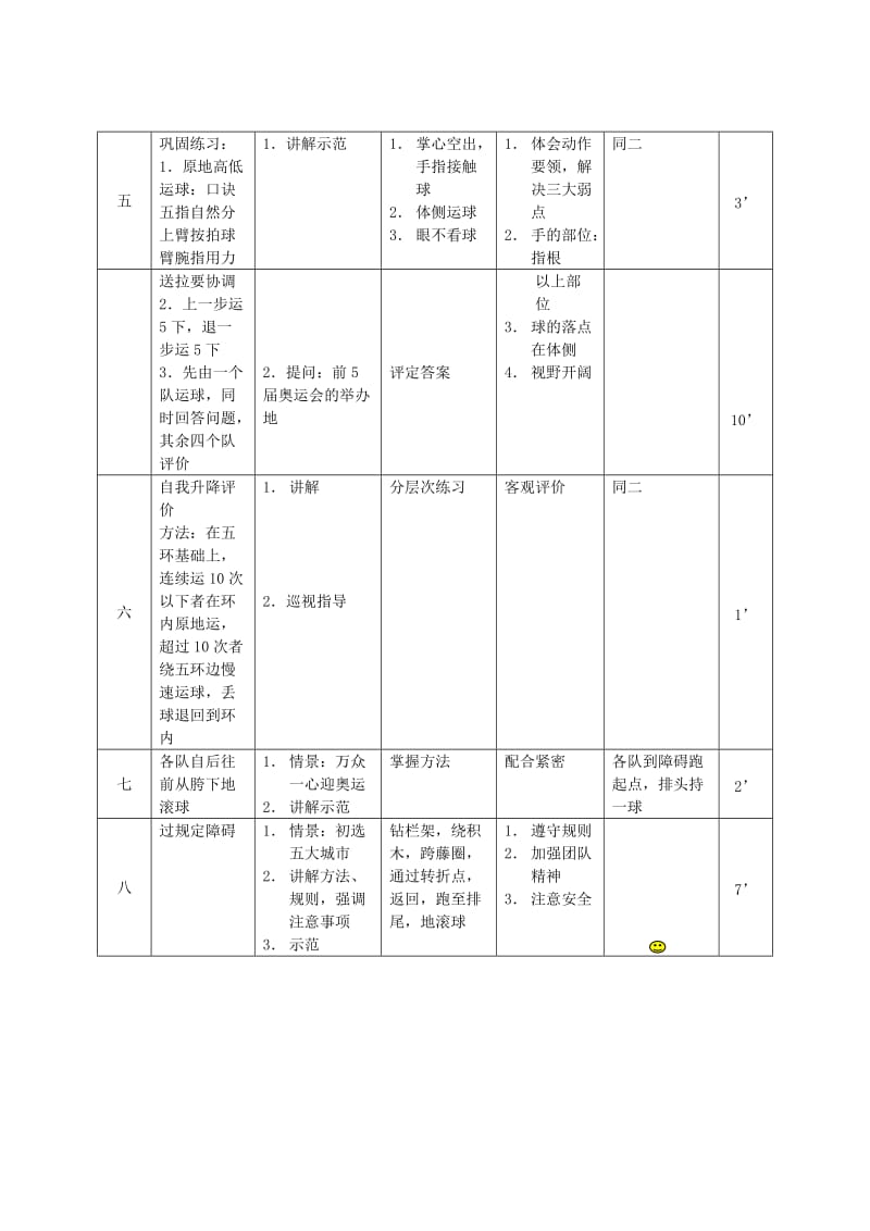 2019-2020年八年级体育 障碍跑教案 人教新课标版.doc_第2页