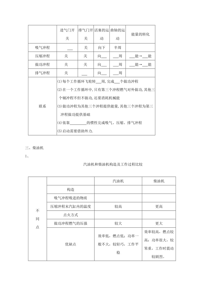 2019版九年级物理全册 13.3内燃机学案（新版）沪科版.doc_第2页