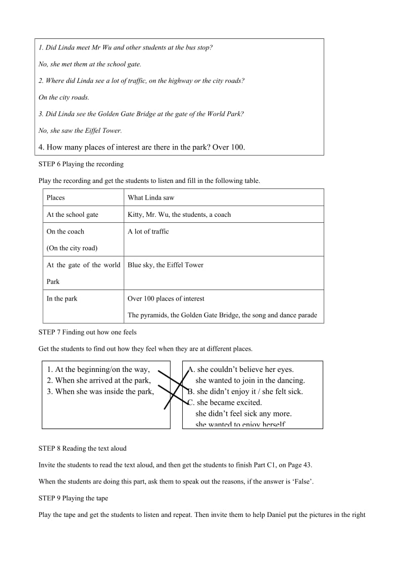 2019-2020年八年级英语Unit 3 A Day Out(I)READING I.doc_第2页