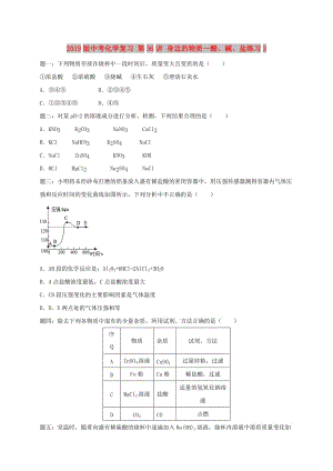 2019版中考化學復(fù)習 第36講 身邊的物質(zhì)—酸、堿、鹽練習3.doc