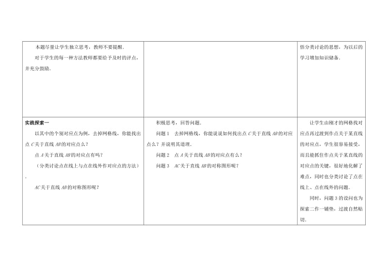 2019-2020年八年级数学上册 第二章 轴对称图形 2.2 轴对称的性质教案（2） （新版）苏科版.doc_第2页