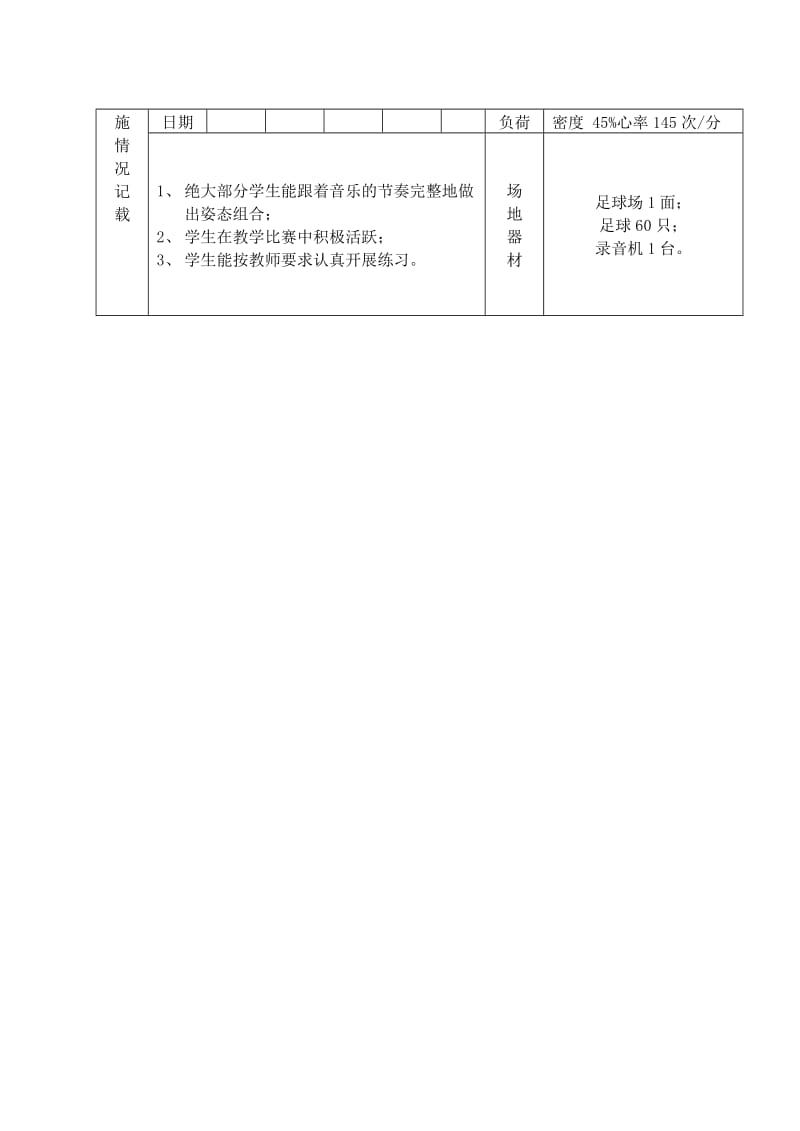 2019-2020年初中体育 韵律体操与舞蹈教案 人教新课标版.doc_第3页