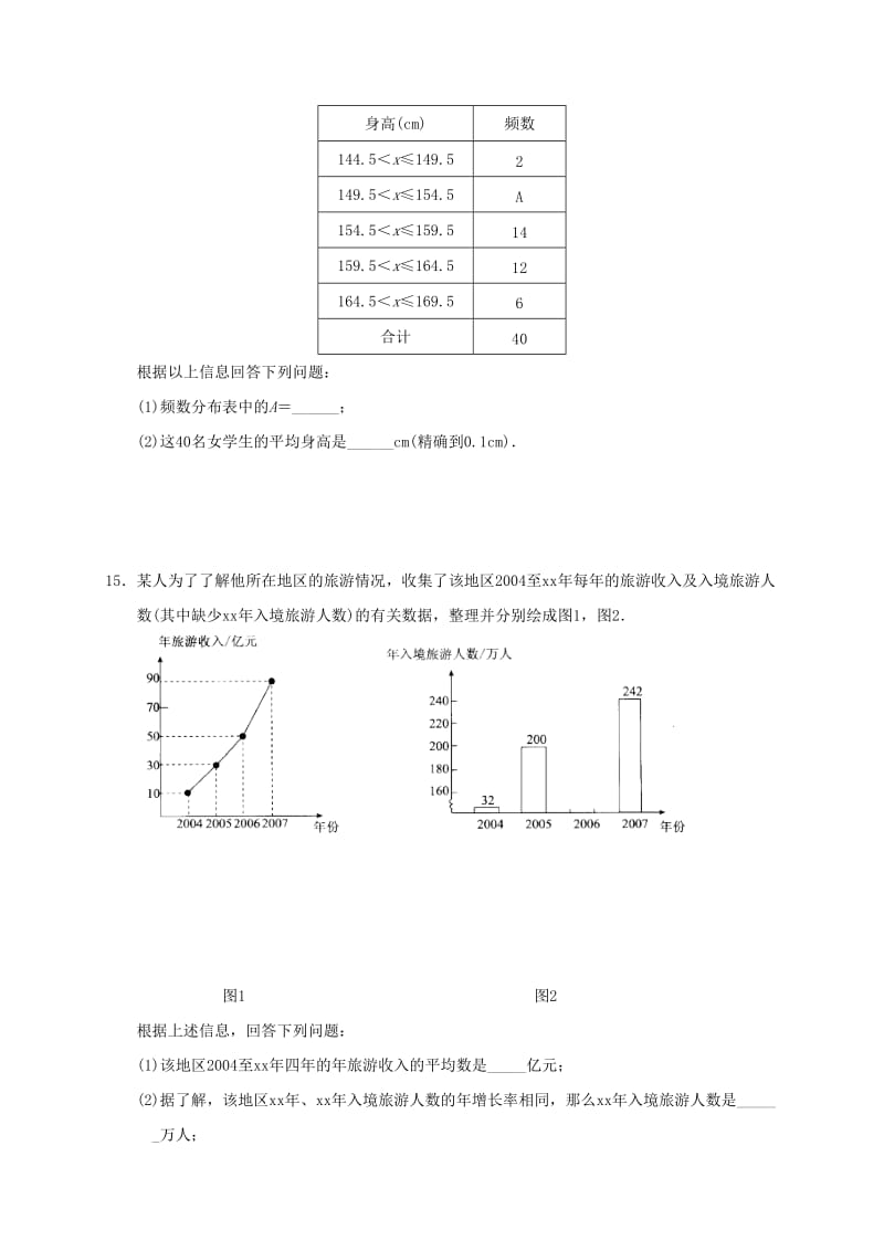 2019版九年级数学暑期作业数据的分析测试2平均数二鲁教版五四制.doc_第3页