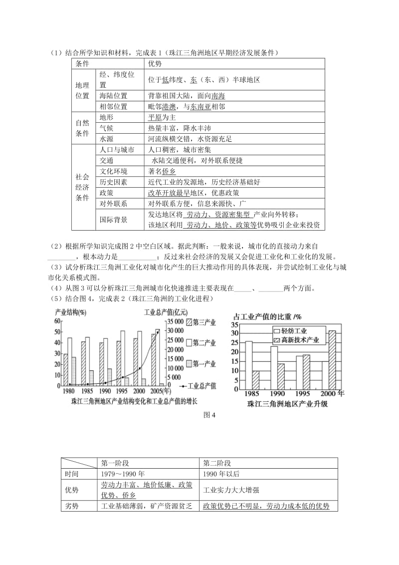 2019-2020年高考地理一轮复习 经济发达地区的可持续发展（第1课时）学案.doc_第2页