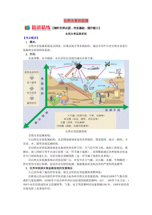 2018-2019學(xué)年高中地理 第四章 防災(zāi)與減災(zāi) 自然災(zāi)害的監(jiān)測(cè)學(xué)案 湘教版選修5.doc