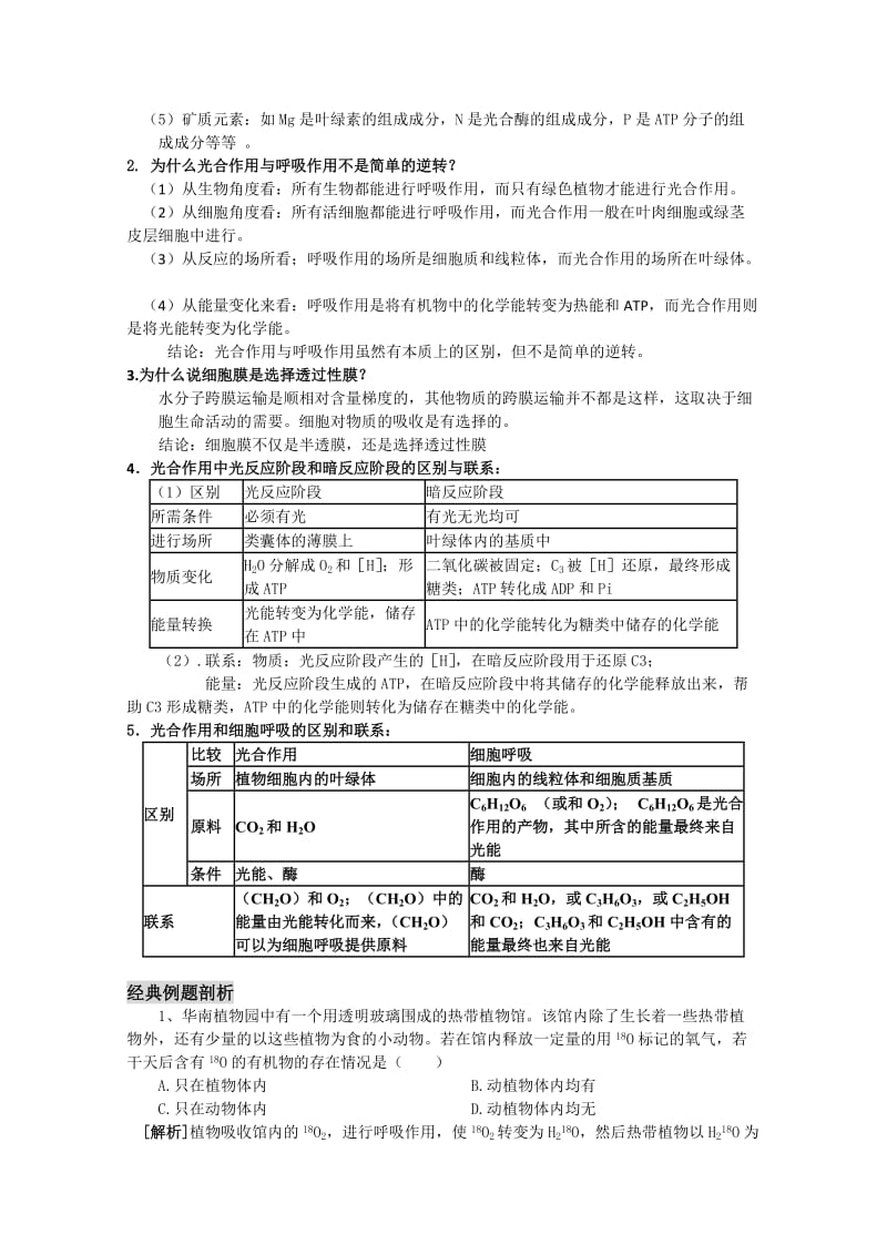 2019-2020年高三生物《光合作用》教学设计.doc_第2页