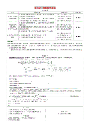 2019高考化學(xué)一輪復(fù)習(xí) 第24講 有機化學(xué)基礎(chǔ)講練結(jié)合學(xué)案.doc