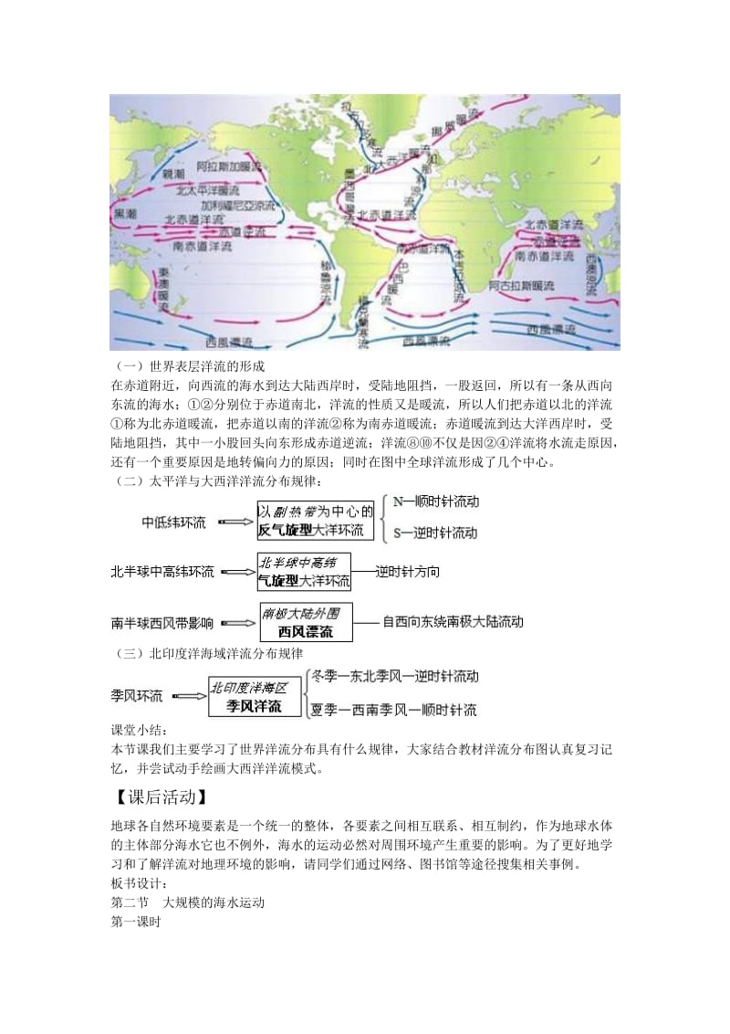 2019-2020年高中地理必修一：3-2大规模的海水运动 教学设计2.doc_第3页