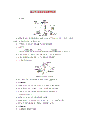 2020版高考地理一輪復(fù)習(xí) 第一模塊 自然地理 第一章 行星地球（含地球和地圖）第三講 地理信息技術(shù)的應(yīng)用學(xué)案（含解析）新人教版.doc