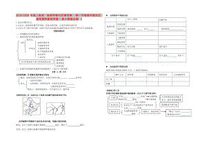 2019-2020年高二地理 地理環(huán)境與區(qū)域發(fā)展 第一節(jié)地理環(huán)境對區(qū)域發(fā)展的影響學(xué)案 新人教版必修3.doc