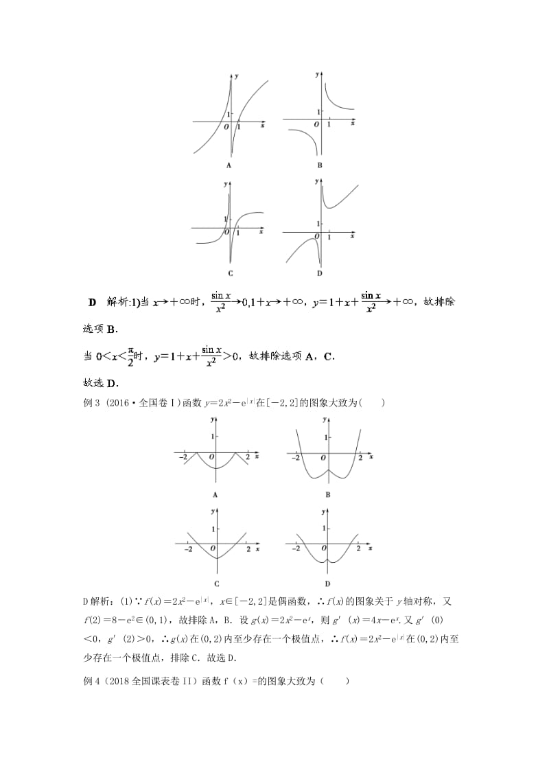 2019年高考数学 考点分析与突破性讲练 专题07 函数图像 理.doc_第3页