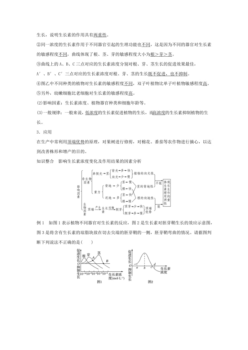 2018-2019版高中生物 第二章 生物个体的稳态 第四节 植物生命活动的调节 第2课时学案 苏教版必修3.doc_第2页