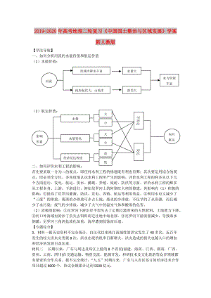 2019-2020年高考地理二輪復(fù)習(xí)《中國(guó)國(guó)土整治與區(qū)域發(fā)展》學(xué)案新人教版.doc