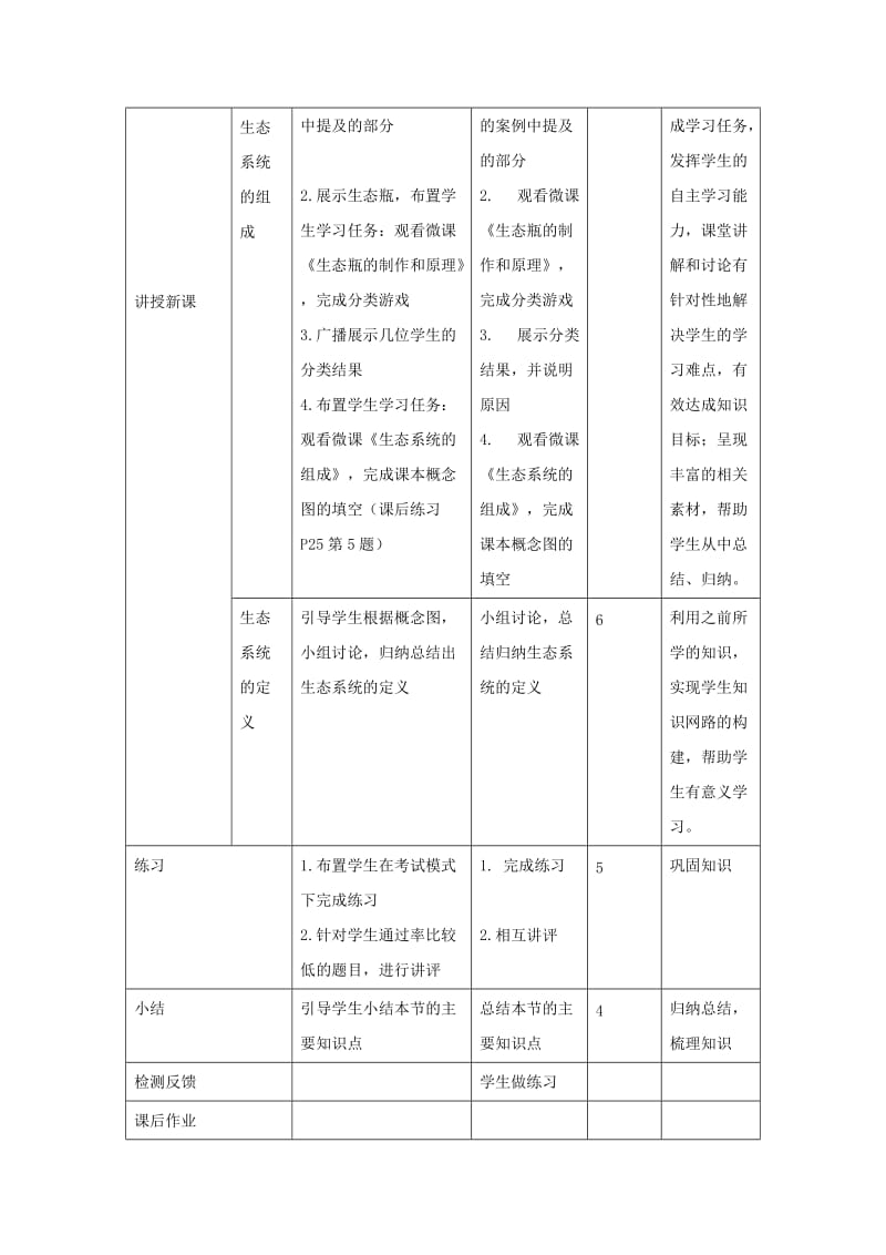 七年级生物上册 1.2.2《生物与环境组成生态系统》（第1课时）教案 （新版）新人教版.doc_第3页