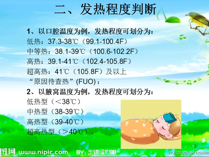 小儿发热的健康教育ppt课件_第3页