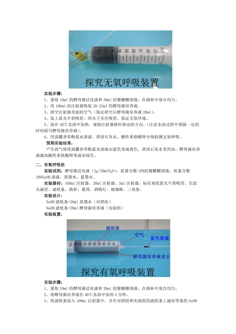 2019-2020年高中物理 5.3《探究酵母菌的呼吸方式》学案新人教版必修1.doc_第2页