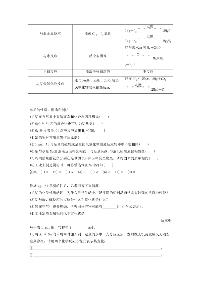 2019版高考化学一轮复习 第三章 金属及其化合物 第11讲 铁及其重要化合物学案.doc_第2页