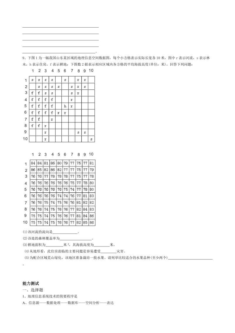 2019-2020年高中地理第一节地理信息系统及其应用教案湘教版必修3.doc_第3页