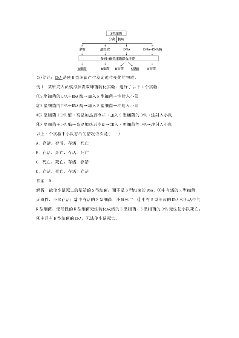 2018-2019学年高中生物 第3章 基因的本质 第1节 DNA分子的结构学案 新人教版必修2.doc_第2页