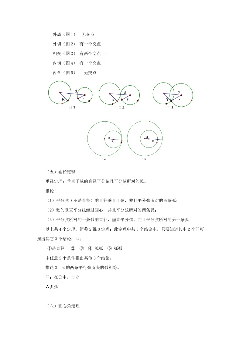 山东省济南市槐荫区九年级数学下册 第3章 圆复习导学案 （新版）北师大版.doc_第2页