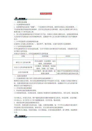 九年級道德與法治上冊 第三單元 文明與家園 第五課 守望精神家園 第2框凝聚價值追求學(xué)案 新人教版.doc