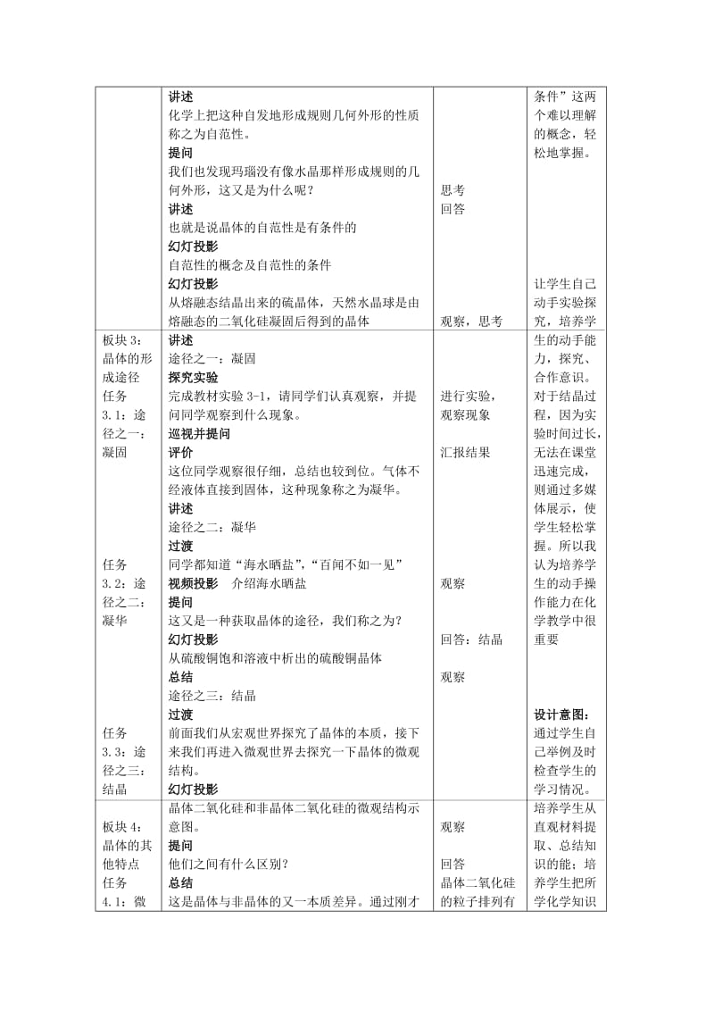 2019-2020年高中化学 3.1 晶体的常识（第1课时）教案 新人教版选修3.doc_第3页