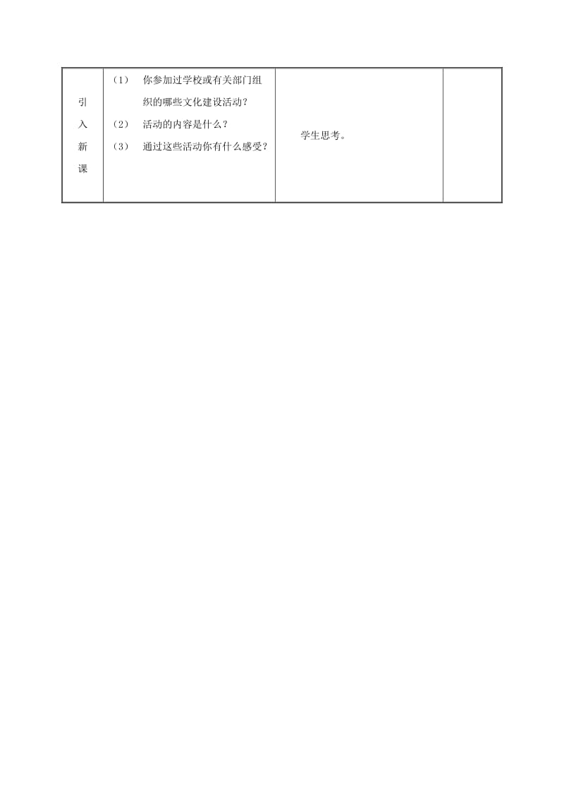 九年级政治全册 第三单元 关注国家的发展 第9课 弘扬和培育民族精神 第二框 高擎民族精神的火炬教案 鲁教版.doc_第2页