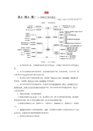 （江蘇專(zhuān)版）2019版高考生物二輪復(fù)習(xí) 專(zhuān)題一 細(xì)胞講義（含解析）.doc