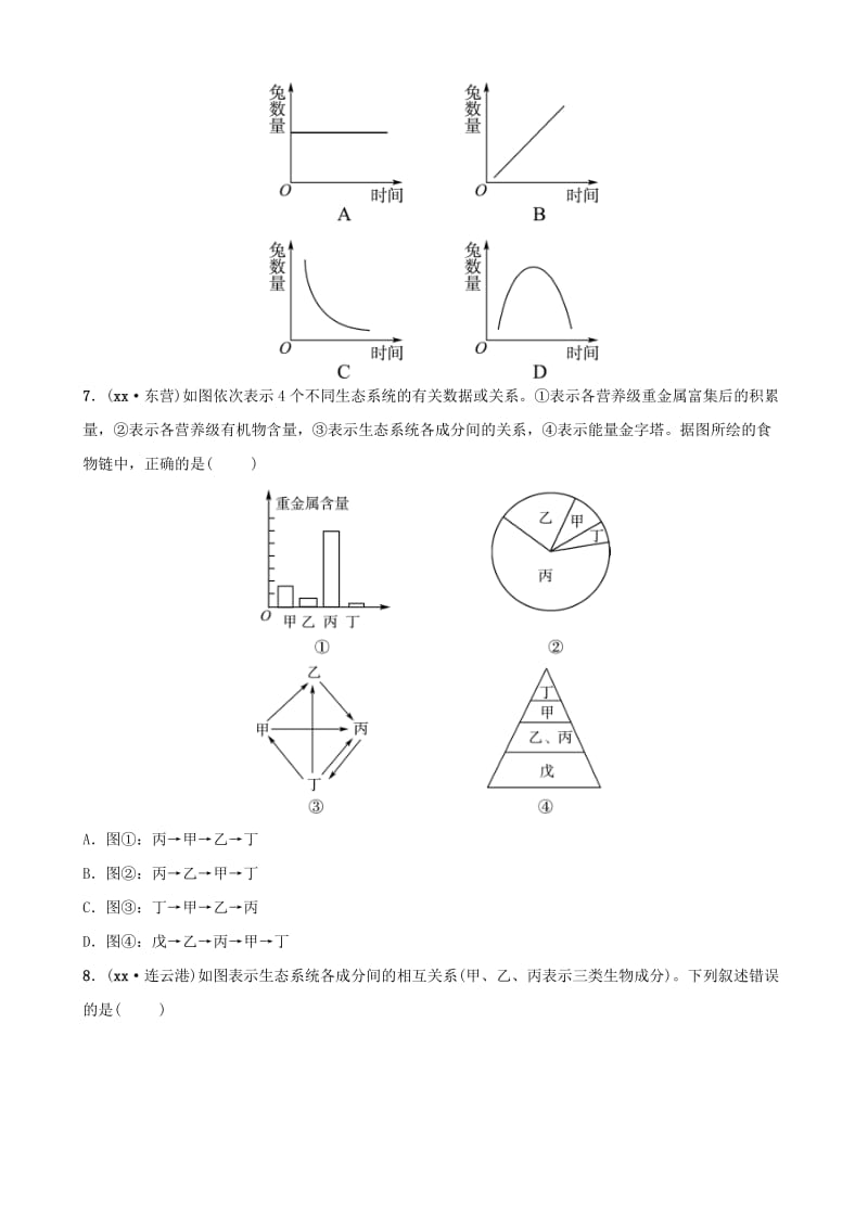 济宁专版2019年中考生物专题十专题演练.doc_第2页