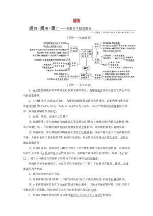 （江蘇專版）2019版高考生物二輪復(fù)習(xí) 專題四 調(diào)節(jié)講義（含解析）.doc