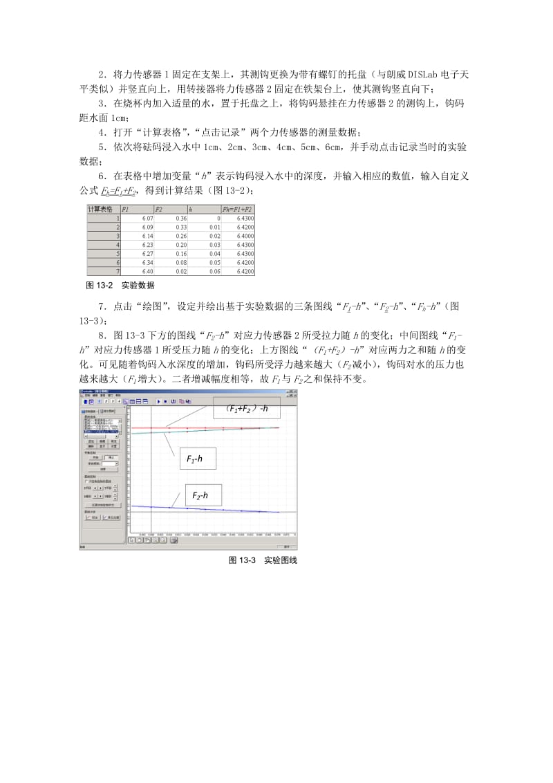 2019-2020年高考物理一轮复习 实验十三 浮力的相互作用导学案.doc_第2页